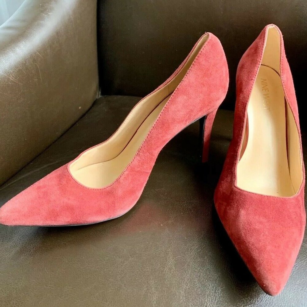 Nine West Womens Tatiana Pointed Toe Classic Pumps - Picture 1 of 4